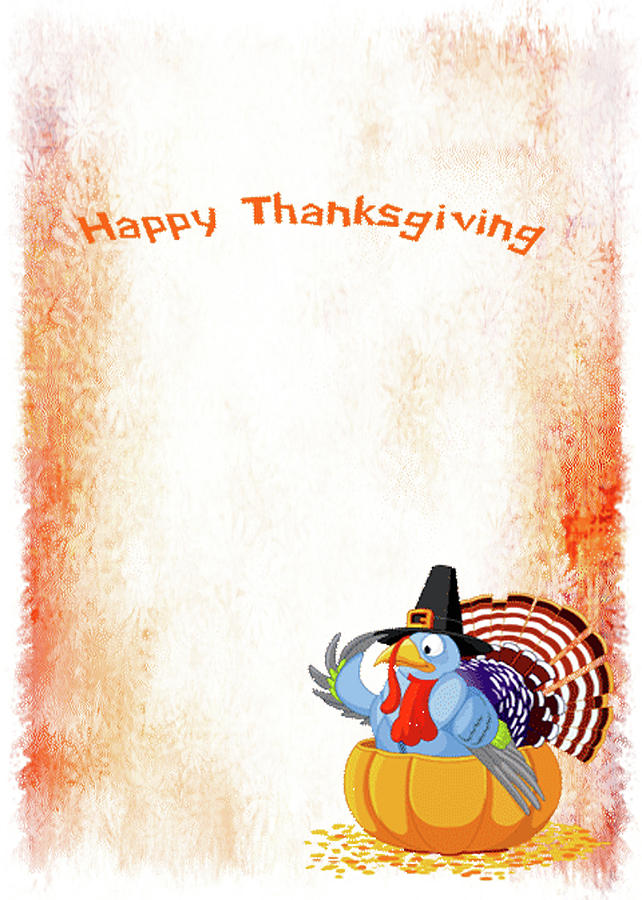 Happy Thanksgiving Card Photograph by Leticia Latocki