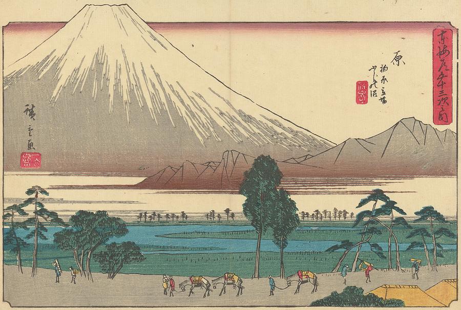 Hara Painting by Ando Hiroshige | Fine Art America