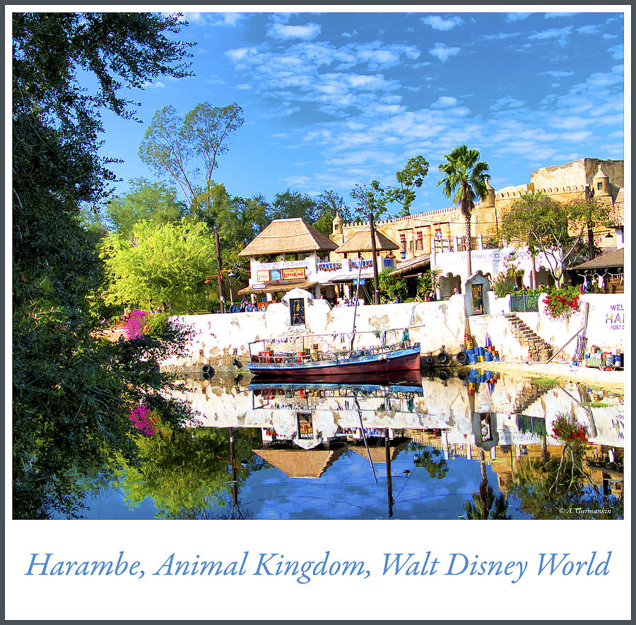 Harambe, Animal Kingdom, Walt Disney World Photograph by A Macarthur Gurmankin
