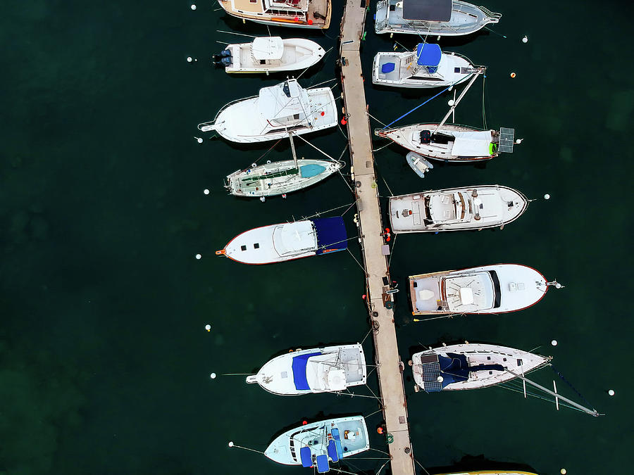 Harbor Boats Photograph by Christopher Johnson