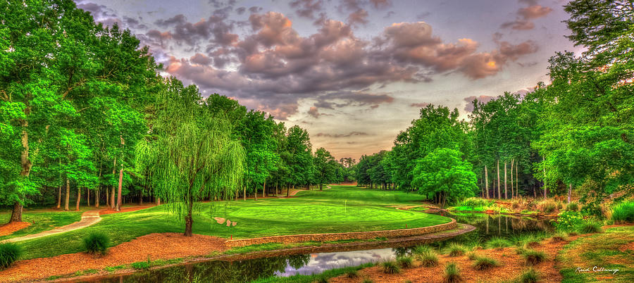 Greensboro GA Harbor Club Golf And Country Club Landscape Architecture Art Photograph by Reid Callaway