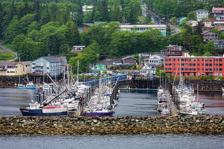 Harbor in Ketchikan Photograph by Darryl Brooks
