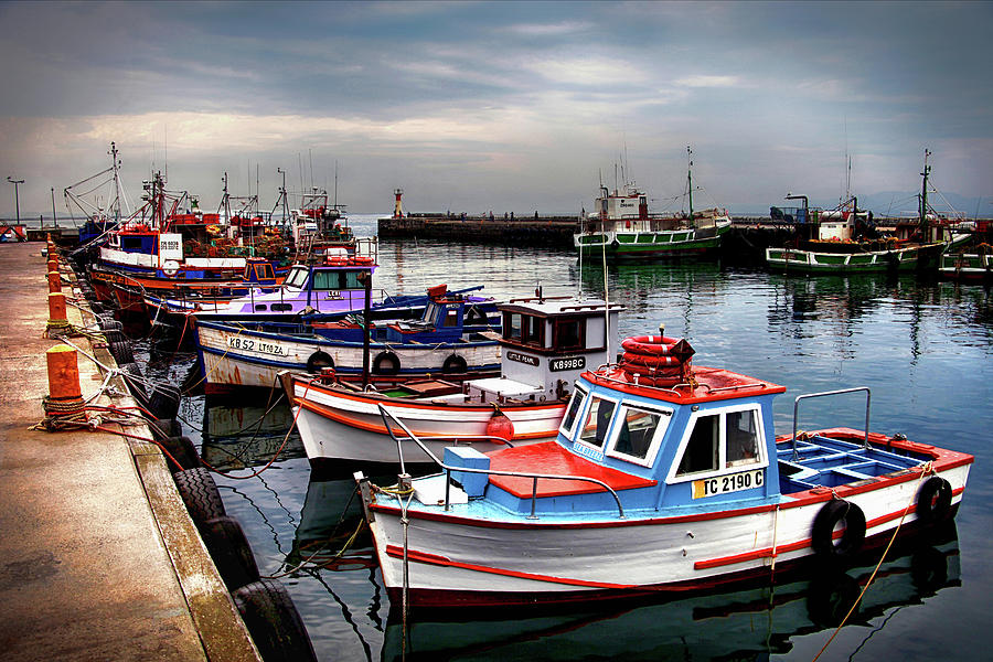 Harbour Boats Photograph by Andrew Hewett