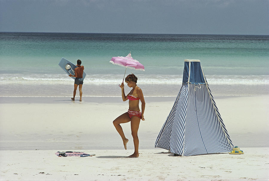 Harbour Island, Bahamas Photograph by Slim Aarons