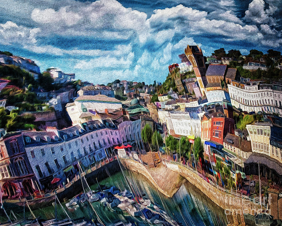 Harbourside 2019 Digital Art by Edmund Nagele FRPS