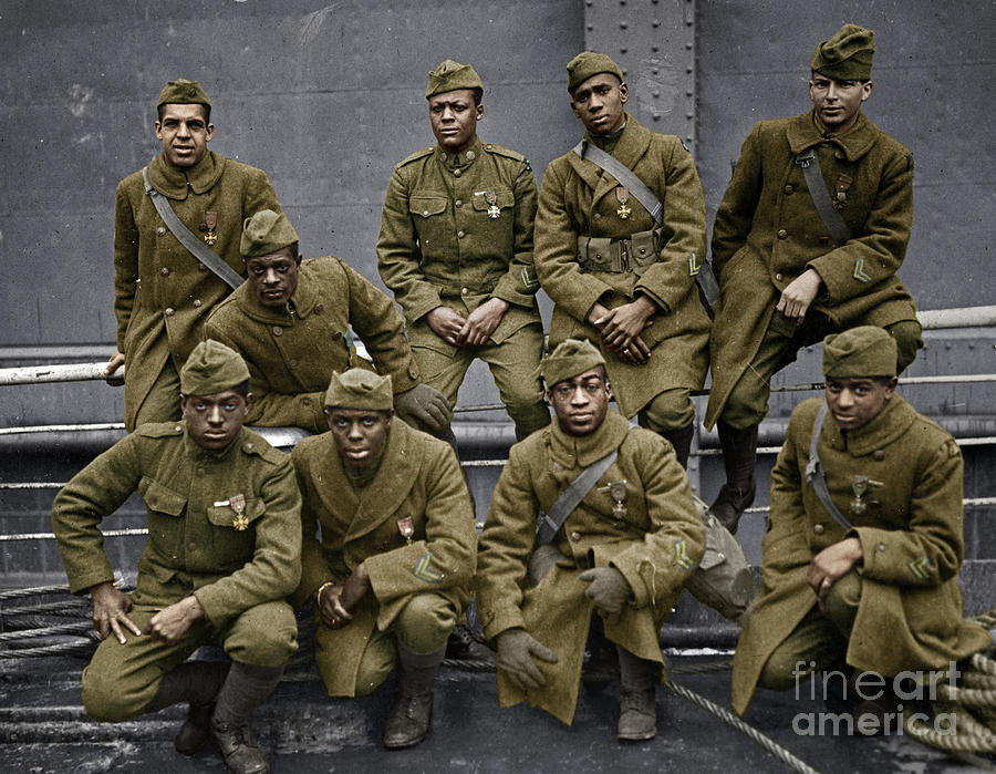 Harlem Hellfighters Photograph by Granger