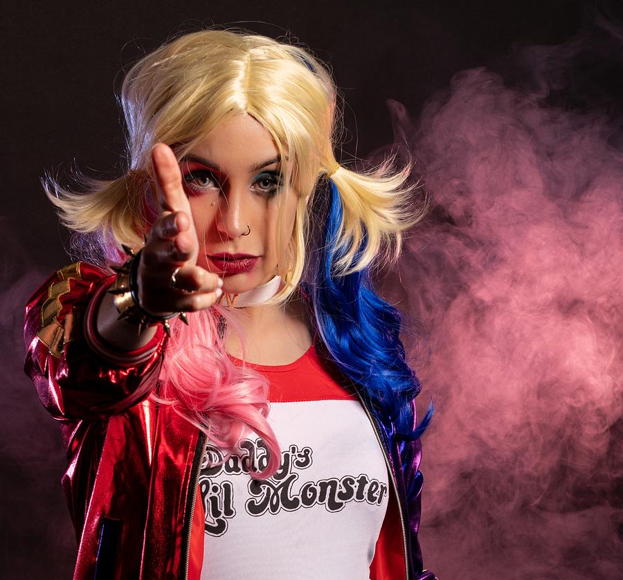 Queen Photograph - Harley Queen by Manu Morales
