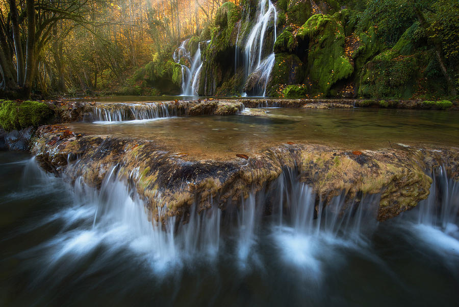 Waterfall Photograph - Harmony by Mathieu Rivrin