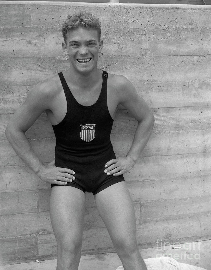 Harold Dutch Smith Posing In Olympic Photograph by Bettmann