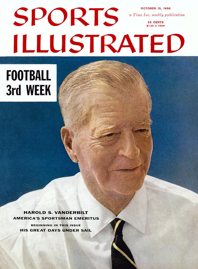 Harold S. Vanderbilt Sports Illustrated Cover Photograph by Sports Illustrated