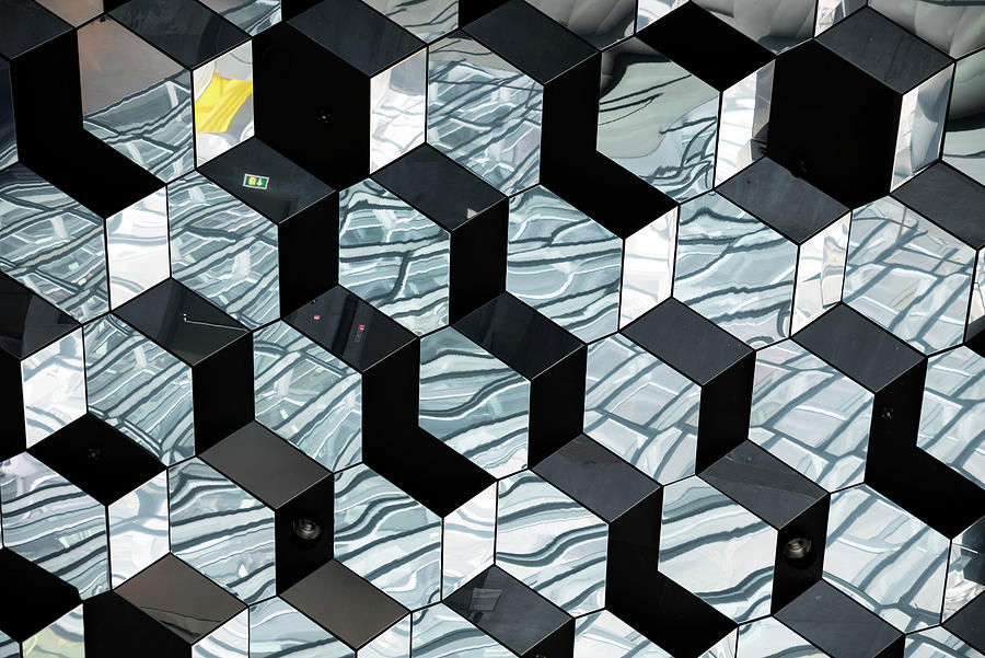 Harpa Concert Hall Ceiling #2 Photograph by RicardMN Photography