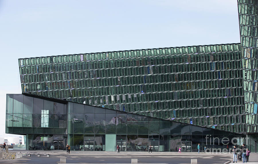 Harpa Concert Hall in Reykjavik Photograph by Agnes Caruso