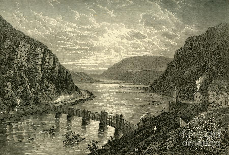 Harpers Ferry 1 by Print Collector