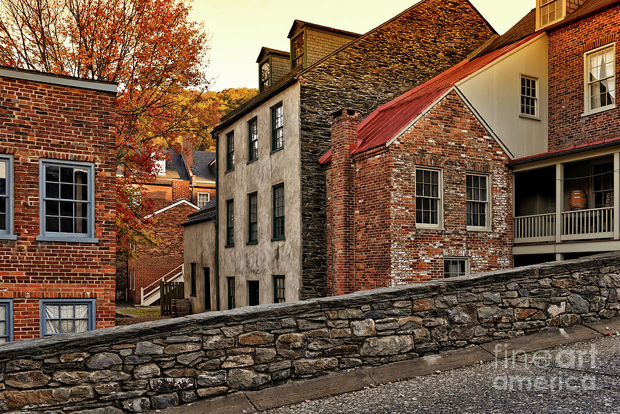 Harpers Ferry Back Street Photograph by Lois Bryan