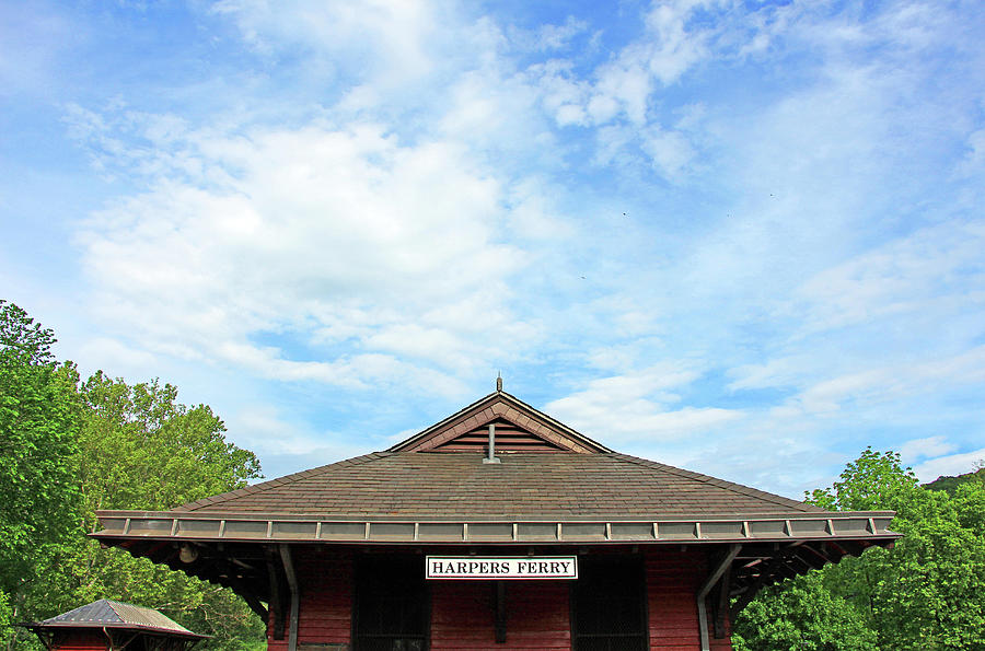 Harpers Ferrys Train Station Photograph