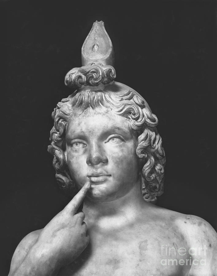 Harpocrates, Detail Photograph by Roman