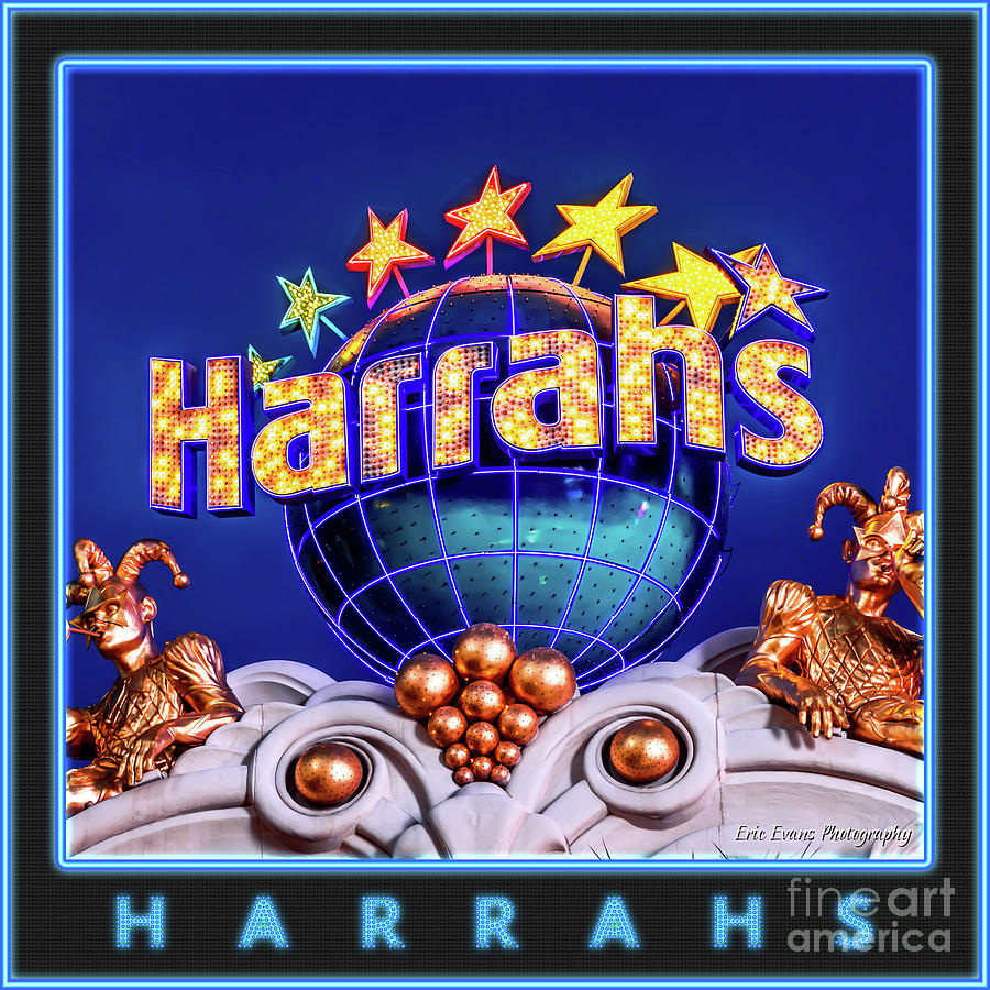 Harrahs Gallery Button Photograph by Aloha Art