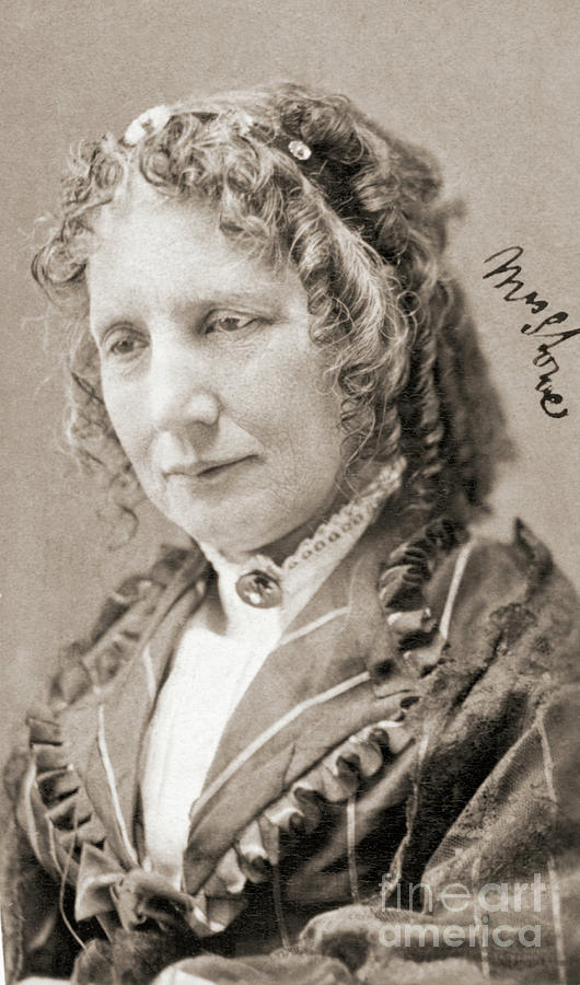 Harriet Beecher Stowe Photograph by Bettmann