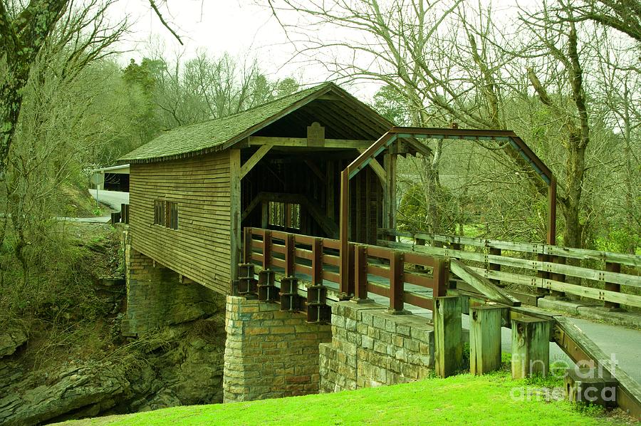 Harrisburg Covered Bridge Photograph by Sonja Dover - Fine Art America