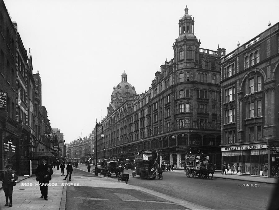 Harrods Department Store Photograph by London Stereoscopic Company