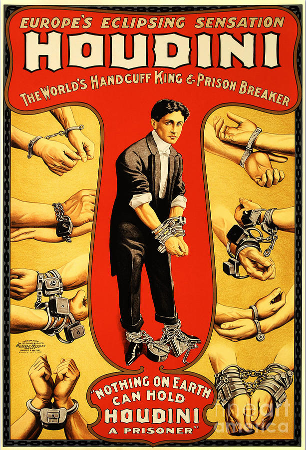 Harry Houdini by Heritage Images