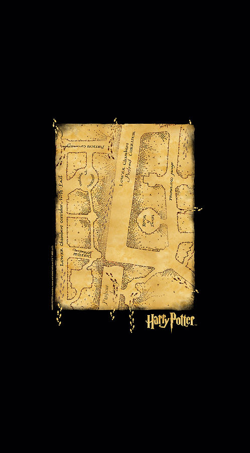 Harry Potter - Marauders Map Interior Digital Art by Brand A