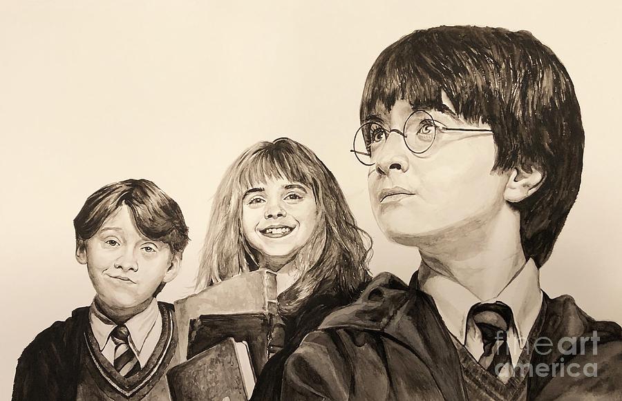 Harry Potter Painting - Harry Potter by Tamir Barkan