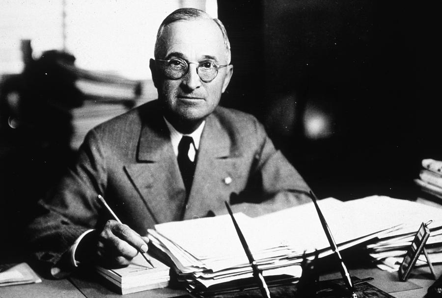Harry S Truman Photograph by Mpi