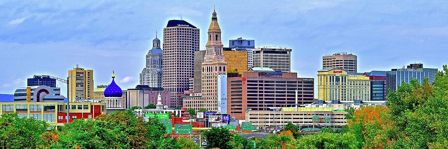 Hartford Connecticut Stretched Out Photograph by Frozen in Time Fine Art Photography