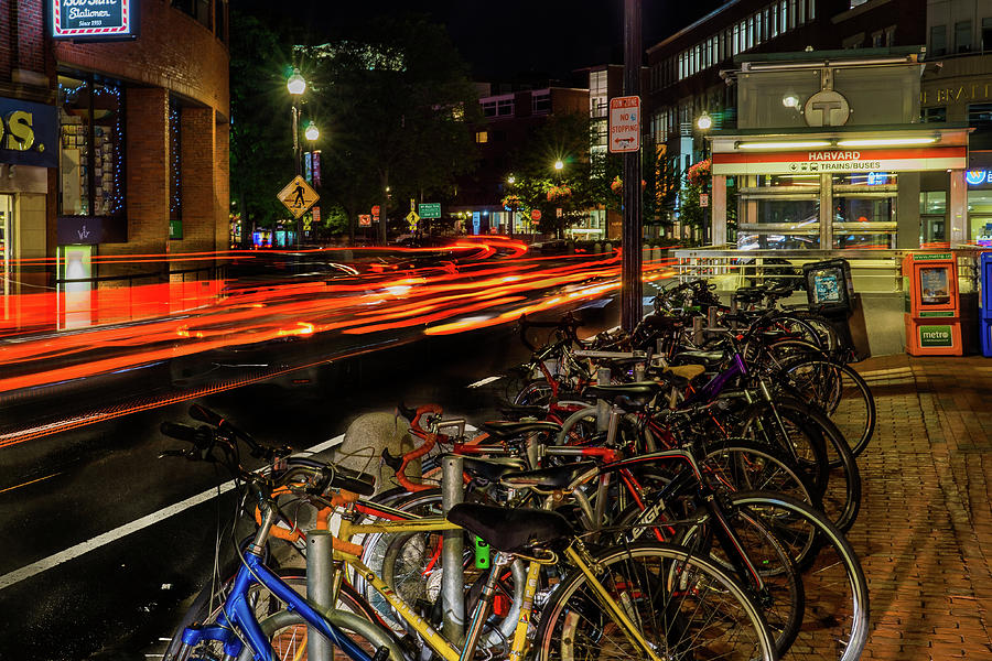 Harvard Square Never Sleeps Photograph by DiGiovanni Photography