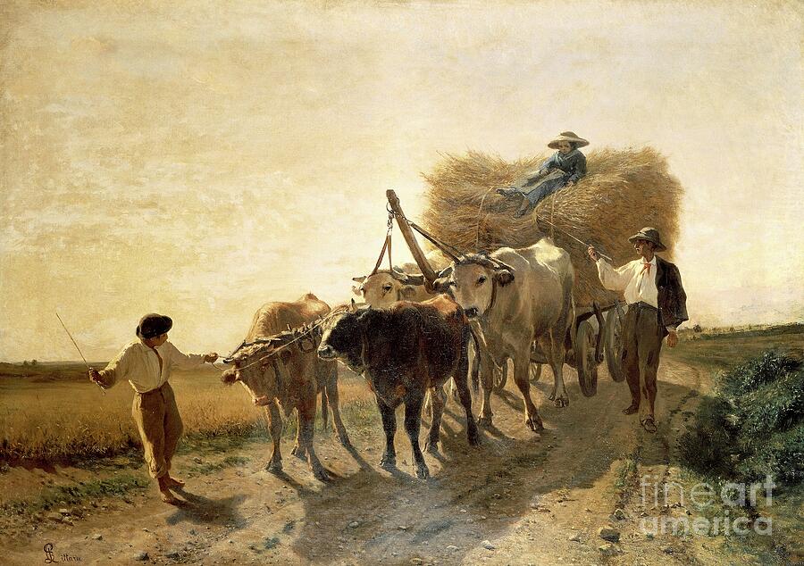 Harvest By Carlo Pittara Painting by Carlo Pittara Fine Art America