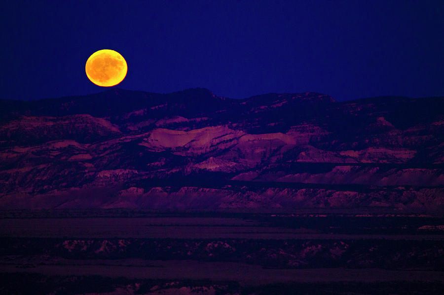 Harvest Moon over Bryce Canyon #2 Photograph by Jonathan Thompson
