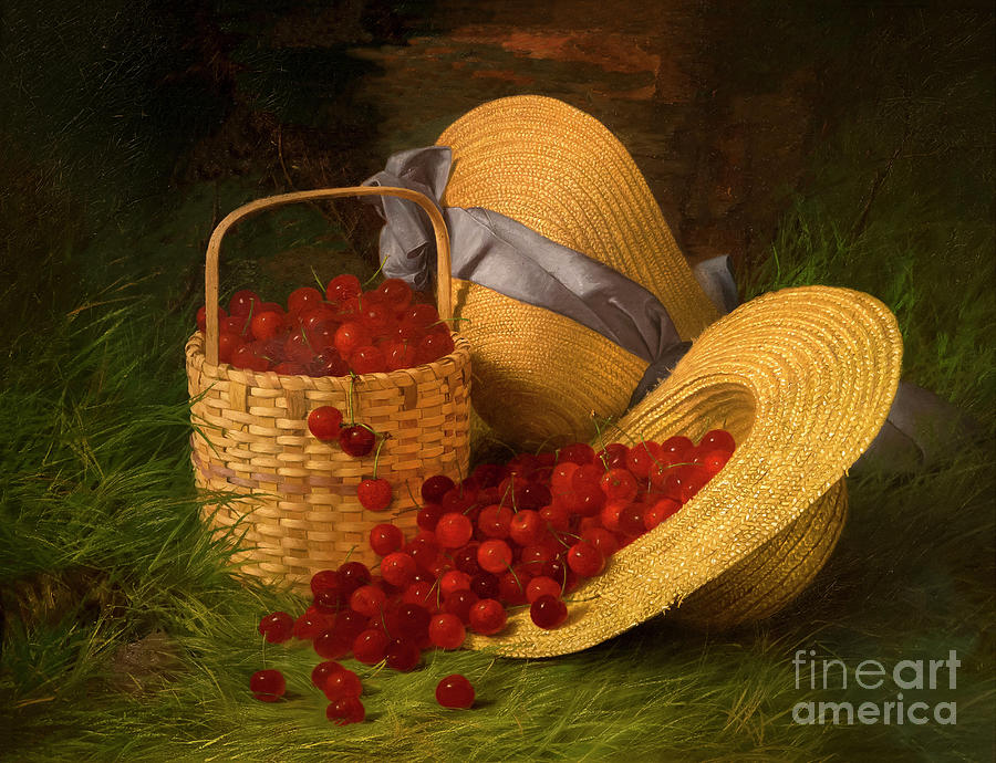 Harvest of Cherries, 1866 Photograph by Robert Spear Dunning