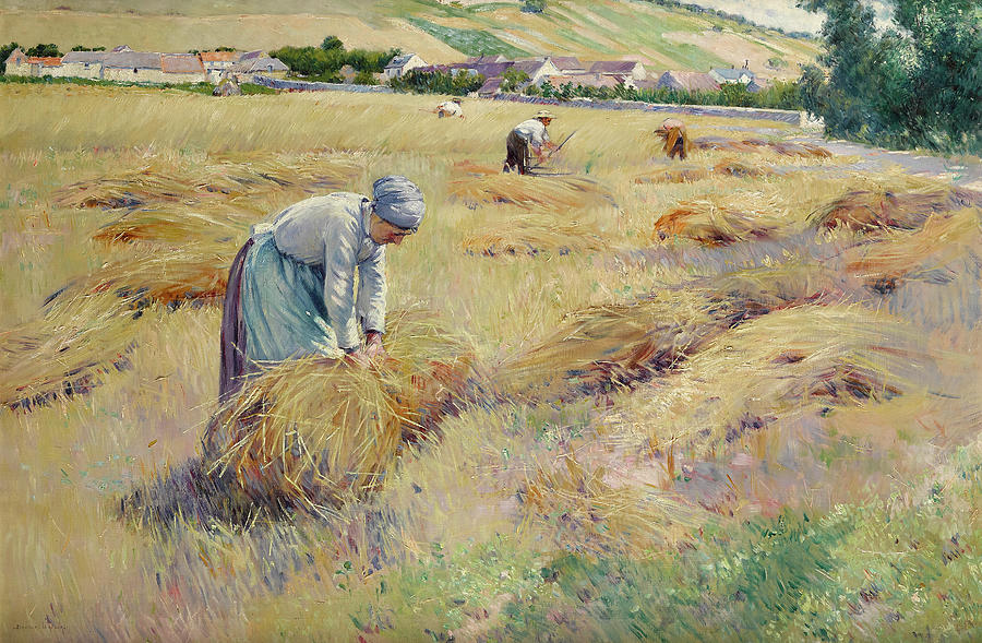 Harvest Time Painting by Dawson Dawson-Watson - Fine Art America