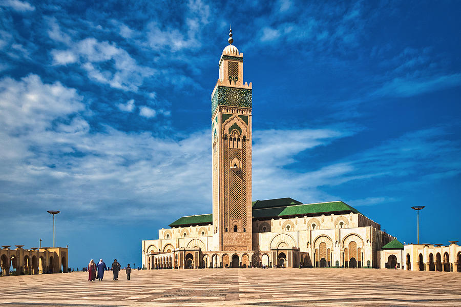 Hassan Mosque - Morocco Photograph by Stuart Litoff