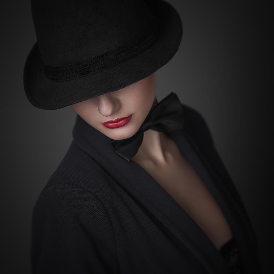 Hat Photograph - Hat Lady by Tomas Paule