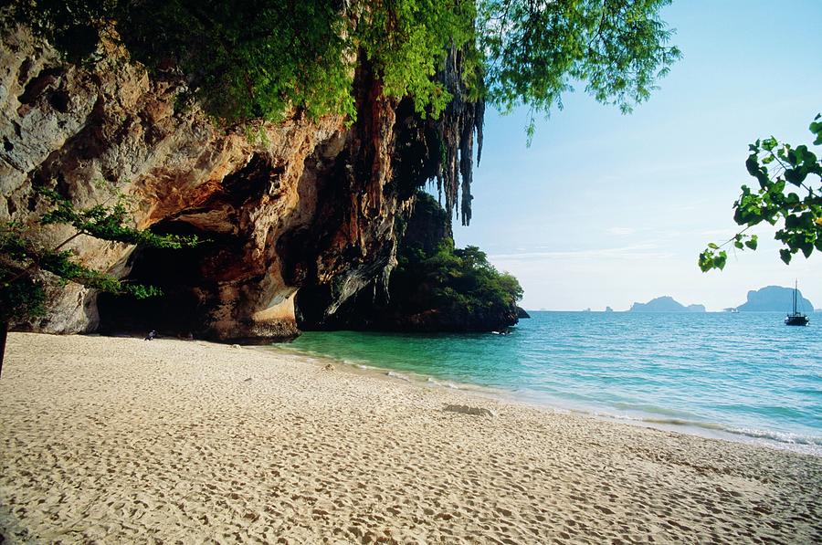Hat Tham Phra Nang Beach In Thailand Photograph by Design Pics/bilderbuch