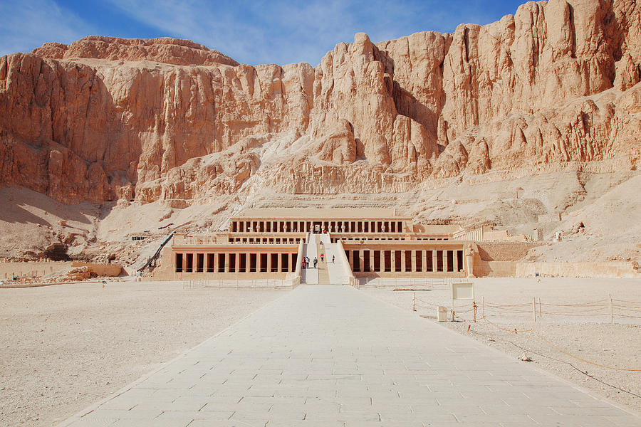 Hatshepsut Temple, Deir El Bahari, Theban Necropolis, Egypt Digital Art ...