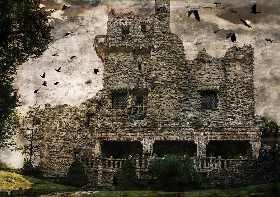 Haunted Castle Color Version Photograph by Cindi Ressler