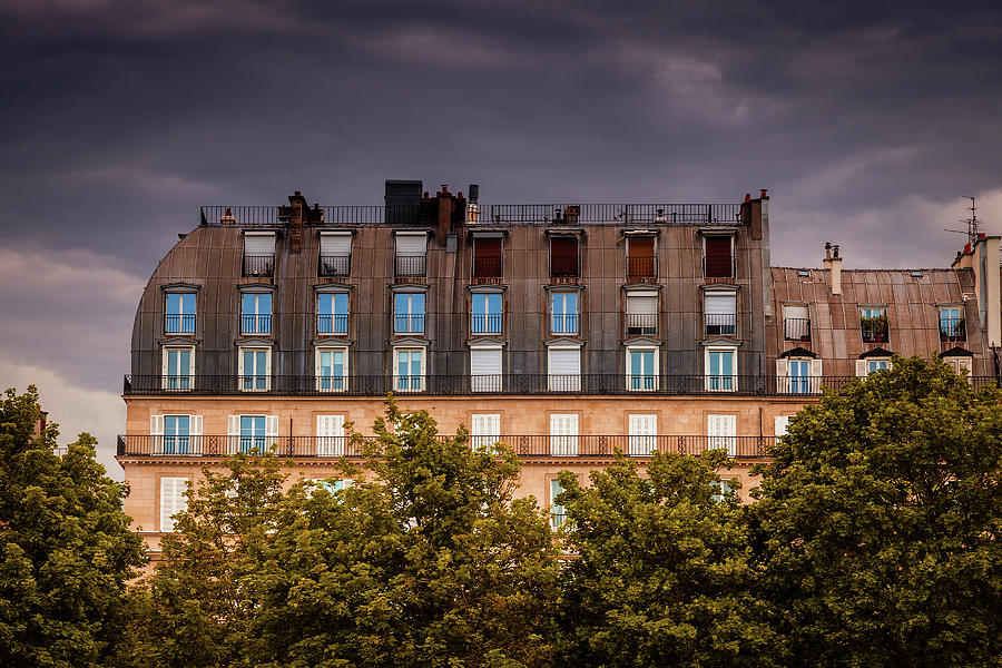Haussmann Paris  Photograph by Andrew Soundarajan
