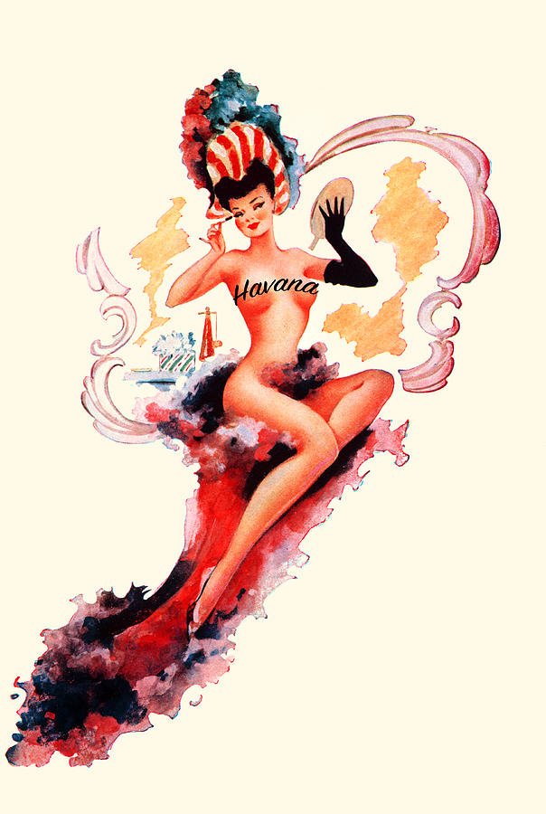 Havana Burlesque Painting by Unknown