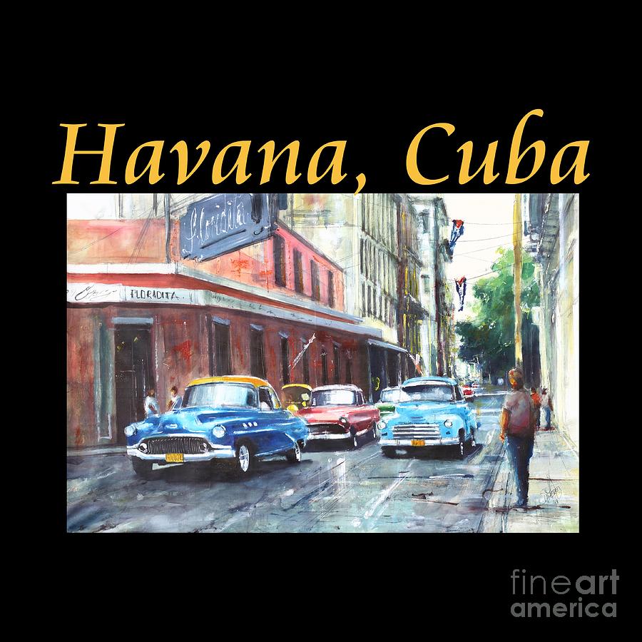 Havana Cuba Fine Art Cuban Painting Patriotic Love Habana Fine Artwork ...