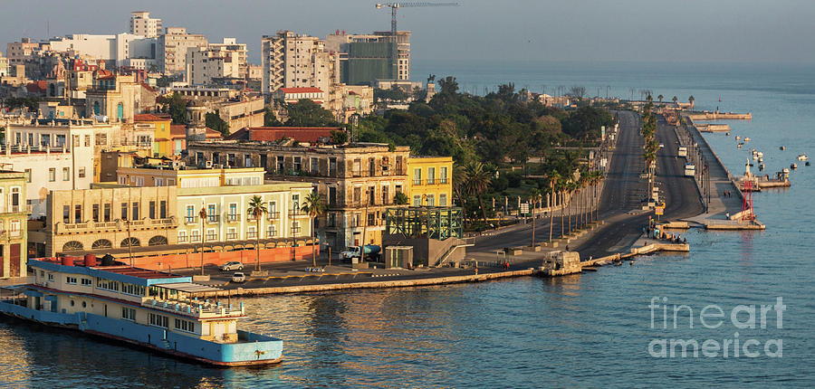 Havana Cuba waterfront Photograph by David Wood - Fine Art America