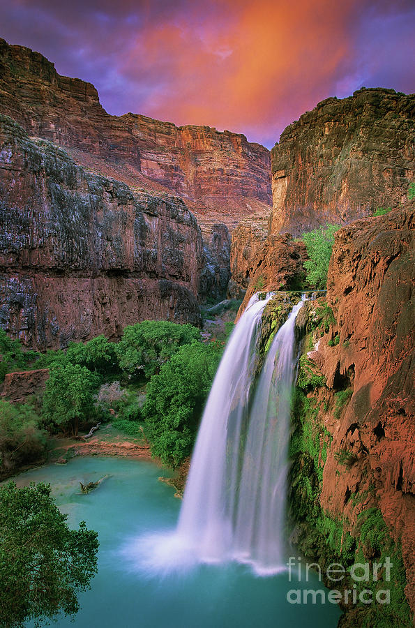 America Photograph - Havasu Falls by Inge Johnsson America Photograph - Havasu Falls by Inge Johnsson