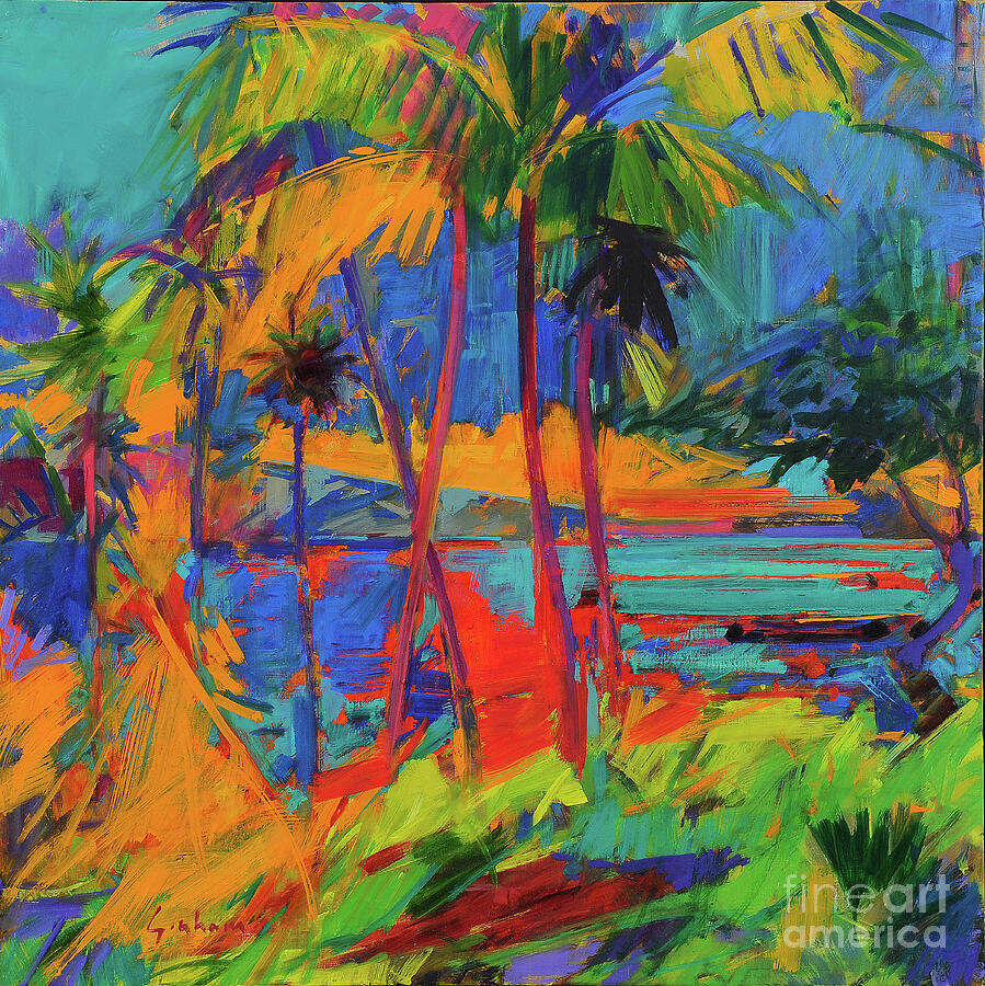 Tree Painting - Hawaii Optical, 2024 by Peter Graham