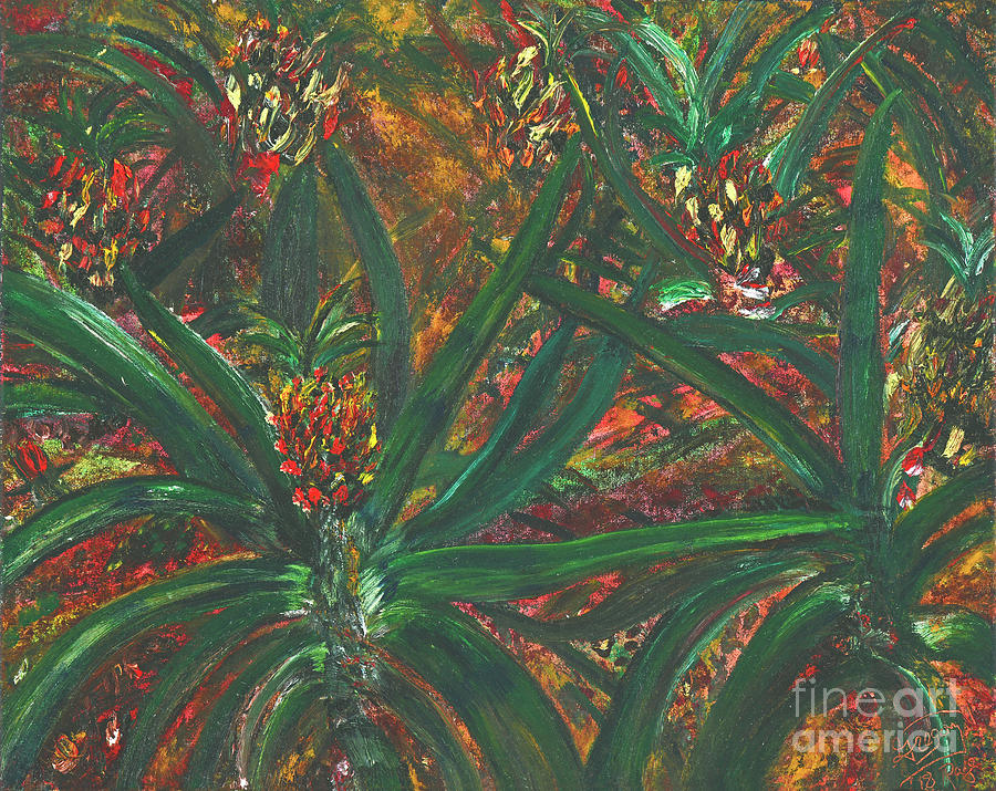 Hawaii Pineapple Painting