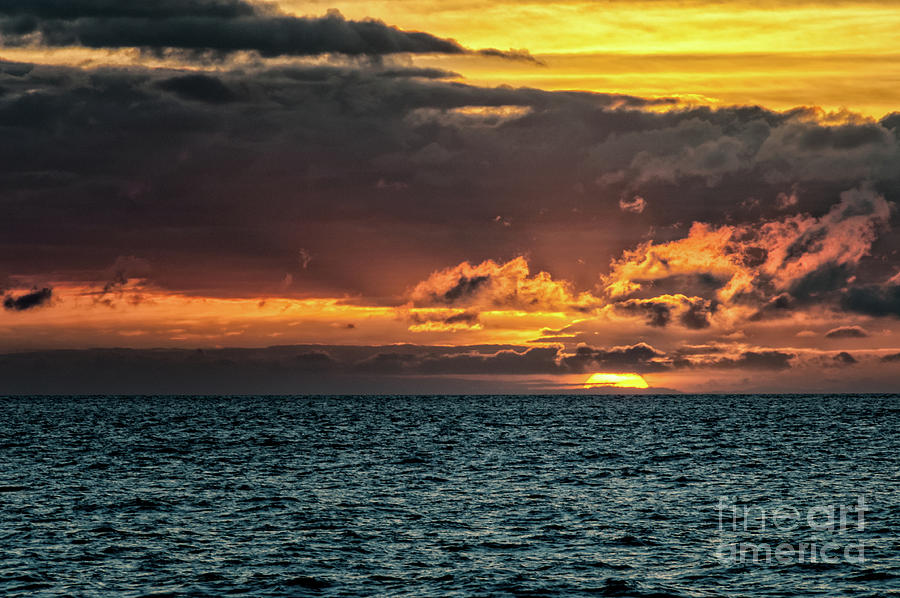 Hawaii Sunset Photograph by Al Andersen