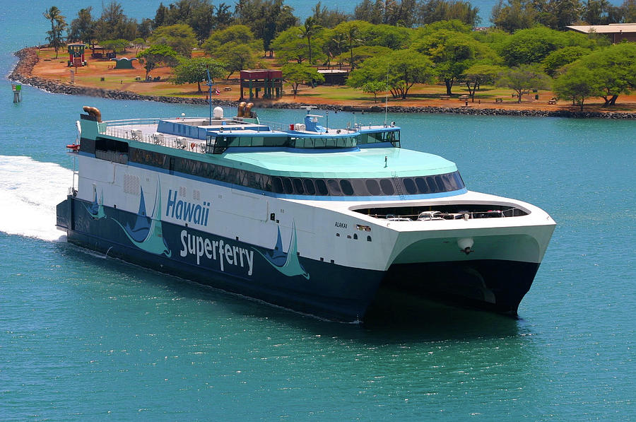 Hawaii Photograph - Hawaii Superferry 1 by Melvin Ah Ching Hawaii Photograph - Hawaii Superferry 1 by Melvin Ah Ching