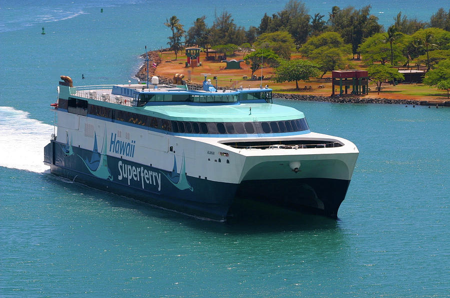Hawaii Superferry 3 Photograph by Melvin Ah Ching Hawaii Superferry 3 Photograph by Melvin Ah Ching