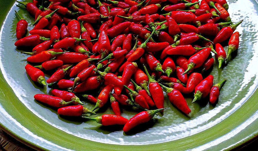 Hawaiian Chili Peppers Photograph by James Temple